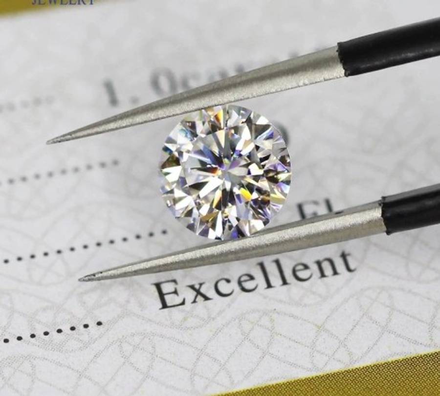 Round Brilliant Moissanite U-Hoop Earrings | Micro-Pavé Platinum-Plated 925 Sterling Silver | 1.2ct | GRA Certified | Pantoja Fine Jewelry