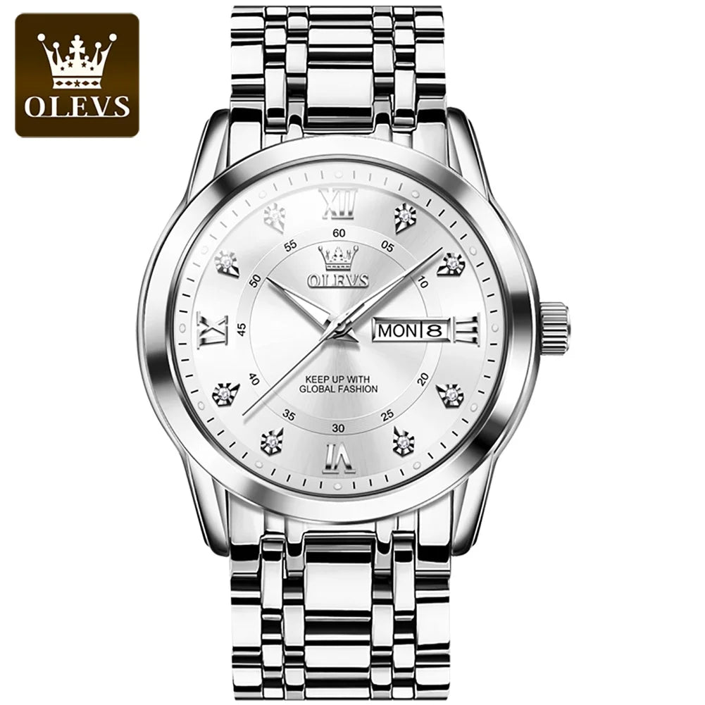 OLEVS 5513  Luxury  Watches Water Proof Watch for Men Brand Original Premium Luminous Fashion Quartz Watches