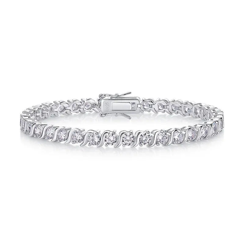 4mm Moissanite Tennis  Bracelet