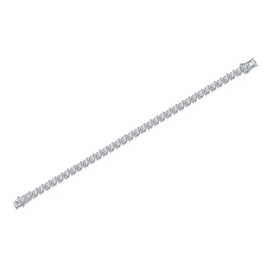 4mm Moissanite Tennis  Bracelet