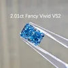UPPER ECHELON 14K/18K White Gold Perfume Bottle Pendant Radiant Cut Fancy Blue Lab Grown Diamond IGI Jewelry High Quality Romantic